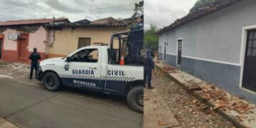 Imágenes: Así luce Coalcomán, Michoacán, tras el sismo de 6.1