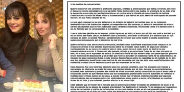 Imelda Garza Tuñón responde sobre la demanda de Maribel Guardia