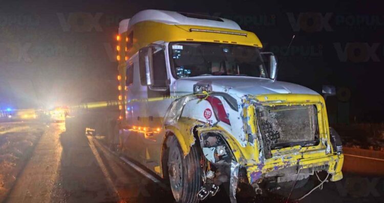 Incendio provoca fatal choque múltiple en la carretera Victoria-Monterrey