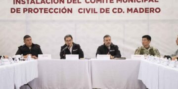 Instala Erasmo González Comité Municipal de Protección Civil de Ciudad Madero