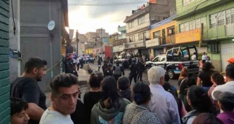 Intensa balacera en Naucalpan deja dos jóvenes sin vida