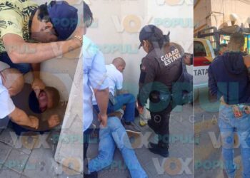 Intenta robar dinero y locatarios lo capturan en el viejo mercado de Tampico