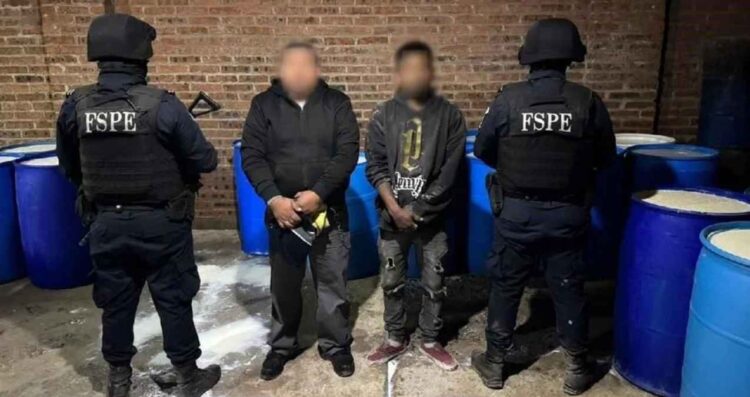 Irapuato, Guanajuato: Aseguran almacén de leche robada y detienen a 2 sujetos