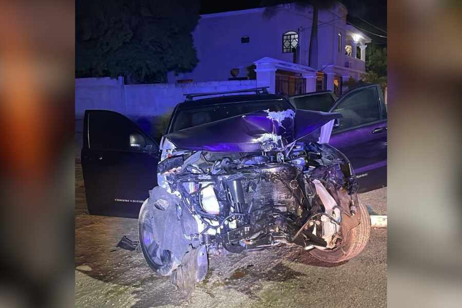  choca poste San Fernando 