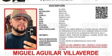 Joven desaparece al viajar en su camioneta en Sabinas Hidalgo, Nuevo León