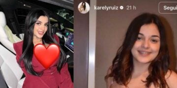 Karely Ruiz comparte fotografía inédita de su juventud