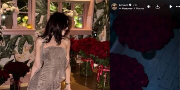 Kenia Os presume romántico detalle en redes sociales