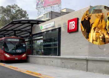 Reyes Magos llega al Metrobús de CDMX