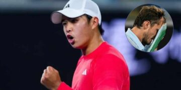 Learner Tien elimina a Medvedev en épico partido en el Abierto de Australia