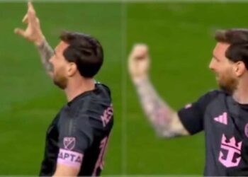 Lionel Messi desata debate tras este gesto al finalizar partido entre Inter Miami y el América