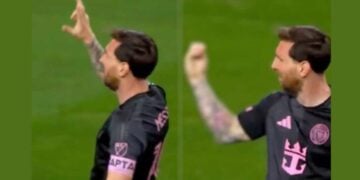 Lionel Messi desata debate tras este gesto al finalizar partido entre Inter Miami y el América