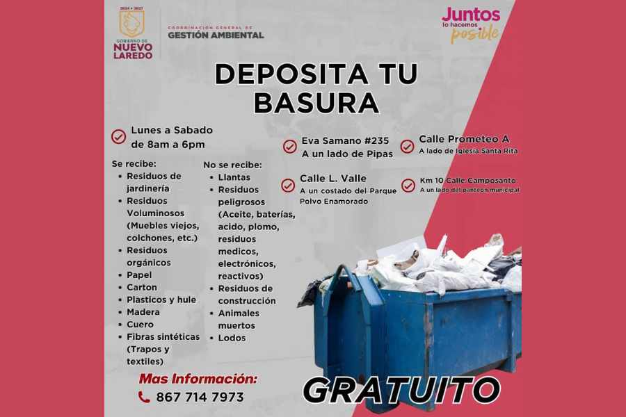 medio ambiente Nuevo Laredo 
