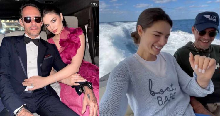 Marc Anthony y Nadia Ferreira celebran su segundo aniversario de bodas