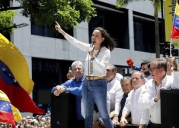 María Corina Machado es detenida tras protesta en Caracas, Venezuela