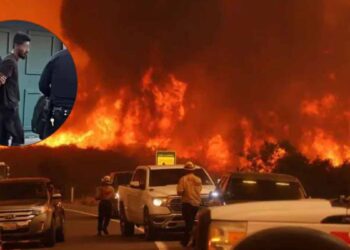 Mexicano es detenido por incendios en California VIDEO