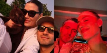 Michelle Salas celebra el amor junto a su esposo en la playa