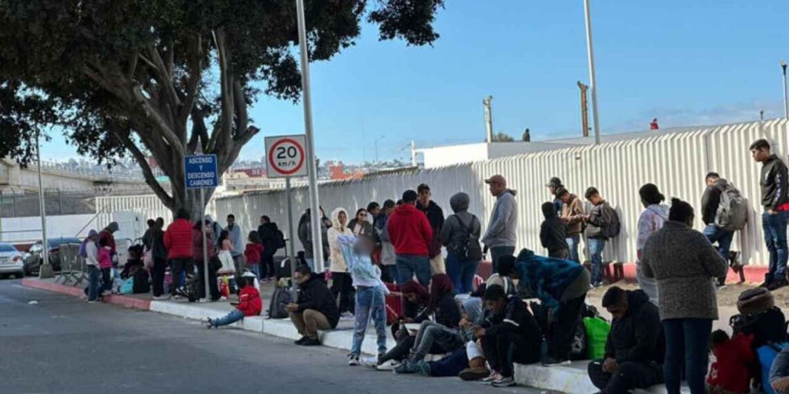 migrantes Juárez CBP One