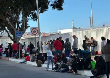 migrantes Juárez CBP One