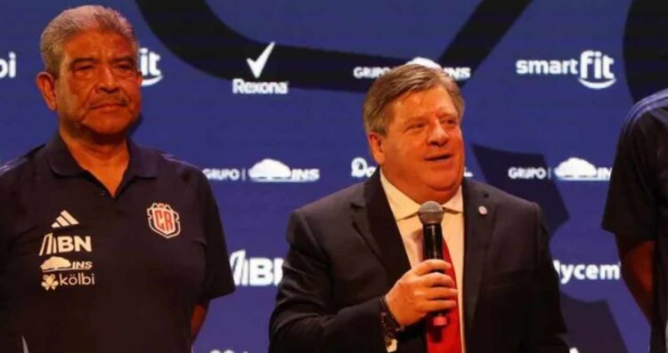 Miguel Herrera presenta su lista de convocados para debutar con la Selección de Costa Rica ante Estados Unidos