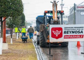Carlos Peña impulsa mejoras en Las Fuentes de Reynosa