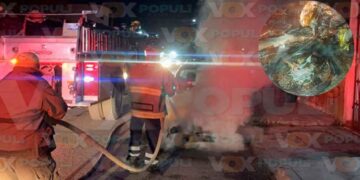 Motociclista pierde su unidad tras incendiarse en calles de Ciudad Victoria