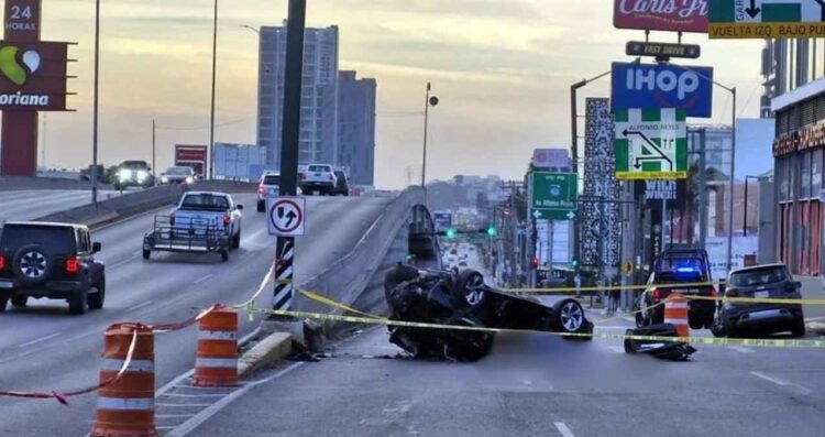 Muere conductor choque Monterrey