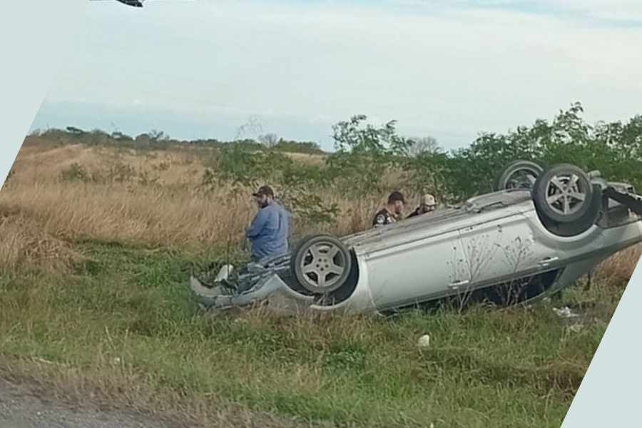 vuelca Sendero Nacional Matamoros