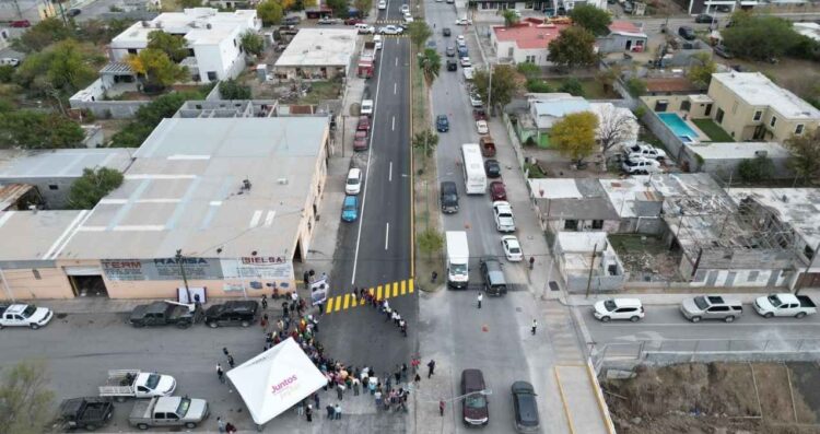Concordia de Nuevo Laredo vialidad renovada