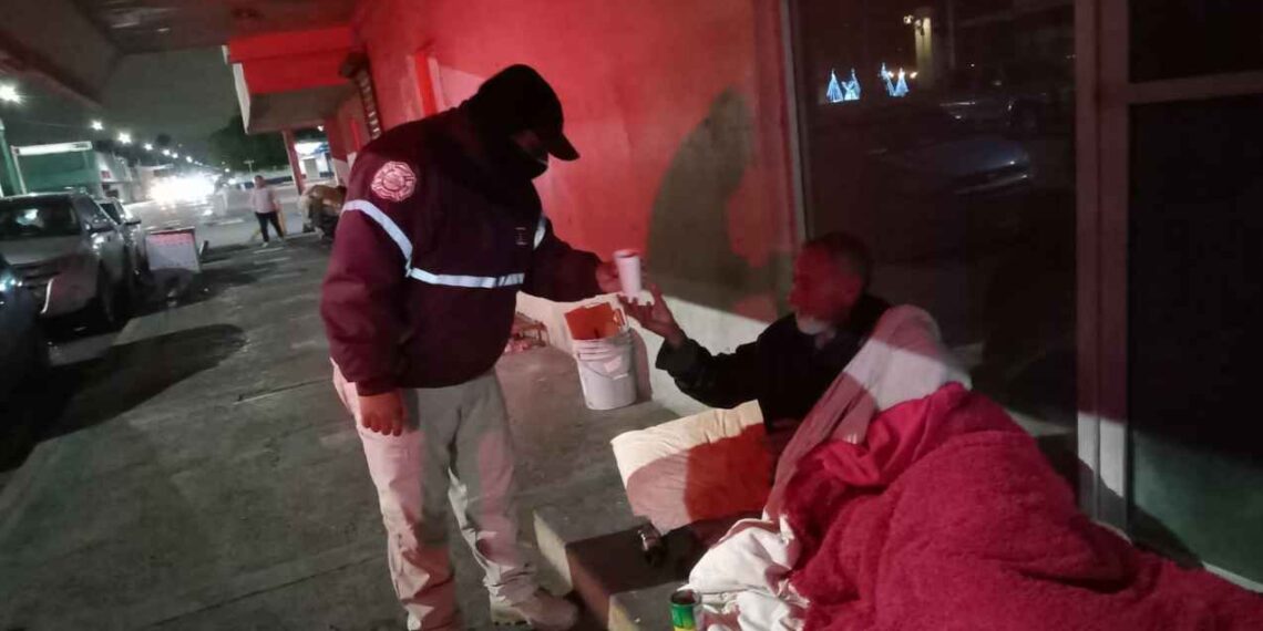 Operativo Carrusel es activado para ayudar a quien lo necesite por las bajas temperaturas en Nuevo Laredo