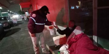 Operativo Carrusel es activado para ayudar a quien lo necesite por las bajas temperaturas en Nuevo Laredo