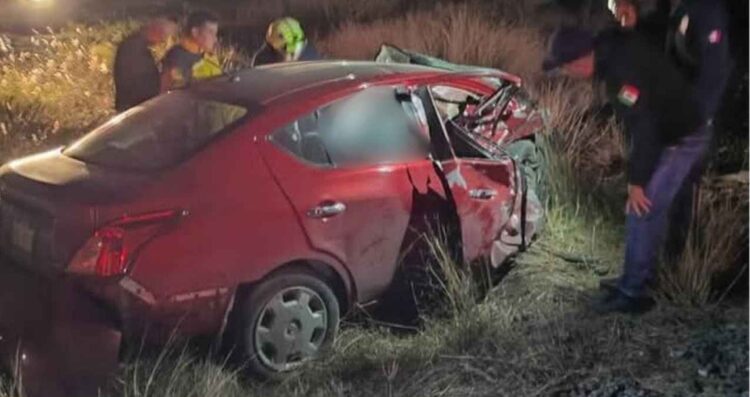 Pareja fallece tras ser embestida por un tren en Cadereyta, Nuevo León