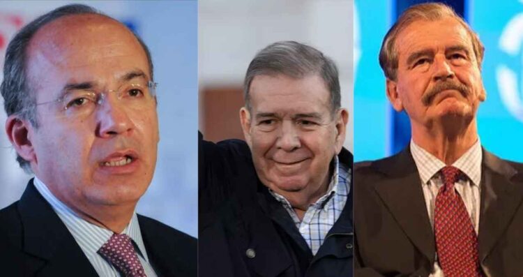 personas non gratas a Calderón y Fox