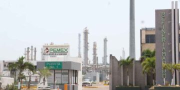 refinerías Pemex procesamiento