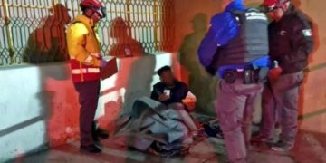 Protección Civil realiza operativo por bajas temperaturas en Nuevo León