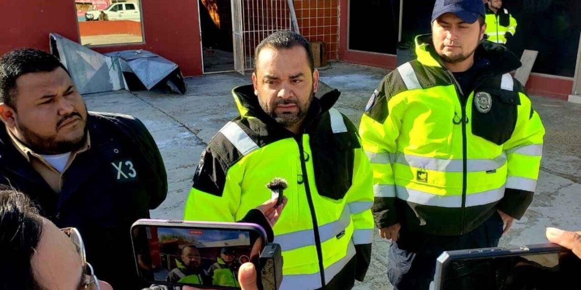 Protección Civil refuerza operativo ante onda gélida en Matamoros habilitan albergue