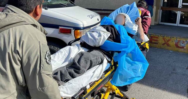 hombre en situación de calle Nuevo Laredo