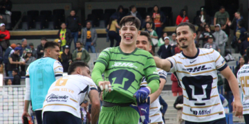 Pumas inicia el Clausura 2025 con victoria 2-1 ante Necaxa y el debut de Pablo Lara en la portería