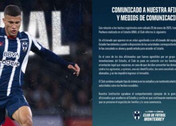 Rayados se pronuncia tras hechos de violencia en su estadio apoyo legal y veto a agresores