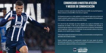 Rayados se pronuncia tras hechos de violencia en su estadio apoyo legal y veto a agresores