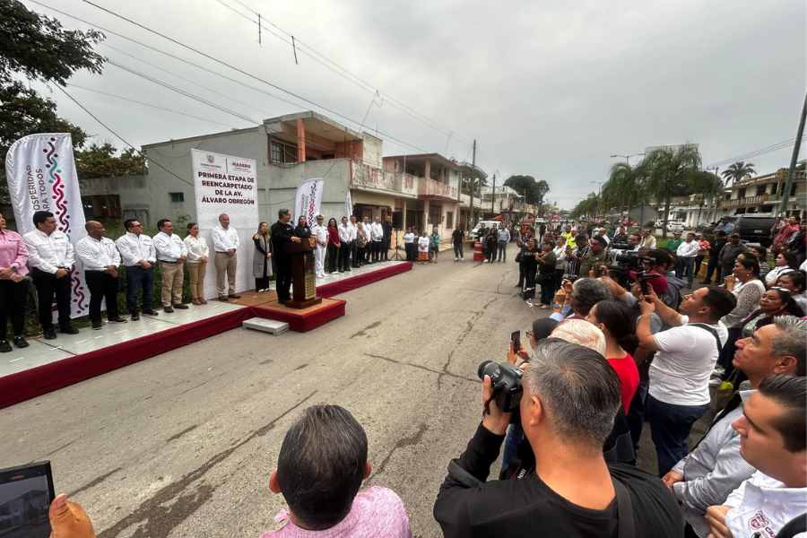 Reencarpetado en Madero