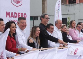 Reencarpetado en avenida Álvaro Obregón: Erasmo González cumple compromisos en Madero