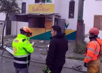 Resultan 3 lesionados tras explosión en una tortillería de Pesquería, Nuevo León