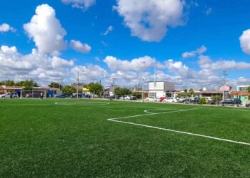 Reynosa construcción espacios deportivos