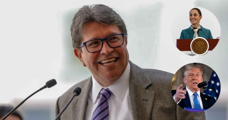Ricardo Monreal asegura que hay firmeza en las acciones de Claudia Sheinbaum contra planes de Donald Trump