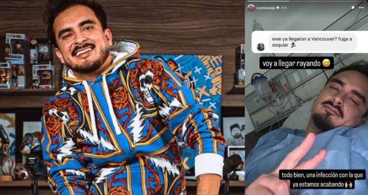 Ricardo Pérez, novio de Susana Zabaleta, fue hospitalizado ¿Qué le pasó?