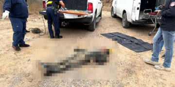 cuerpo flotando Nuevo Laredo
