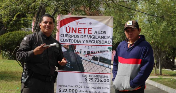 SSPT recluta personal Tamaulipas