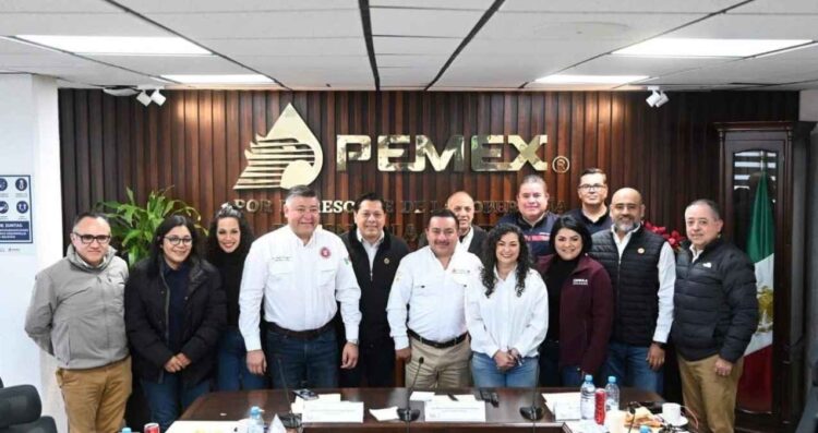 Senadora diputados refinería