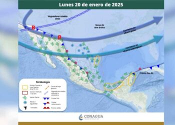 Servicio Meteorológico Nacional Estados con frío en México