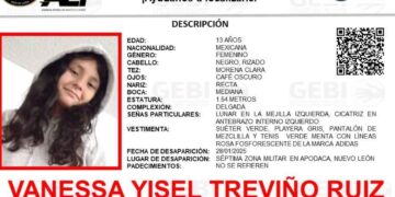 Solicitan ayuda para encontrar a una joven que se encuentra desaparecida en Apodaca, Nuevo León